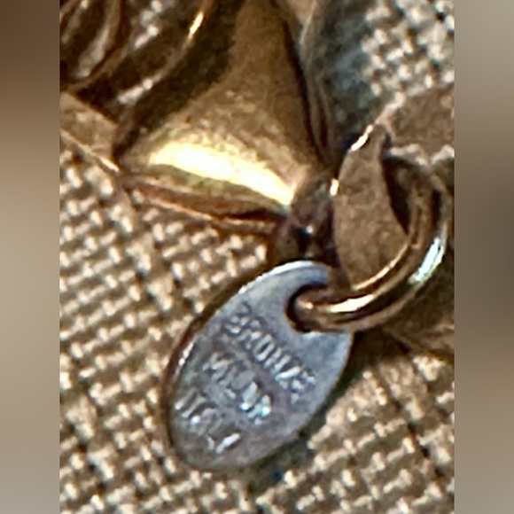 Bronze Milor Italy Rose Gold Tone Chain Anklet or Large Bracelet 10 inch - Picture 3 of 5